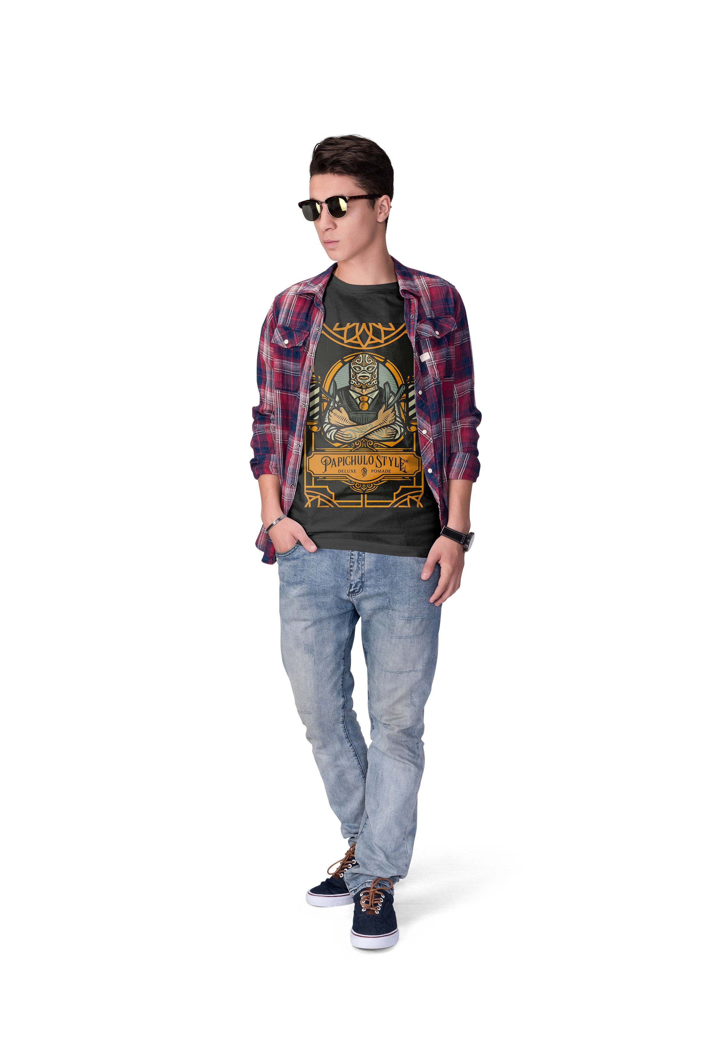 T-Shirt Design 2 By Nacho Santana - Papichulo Style