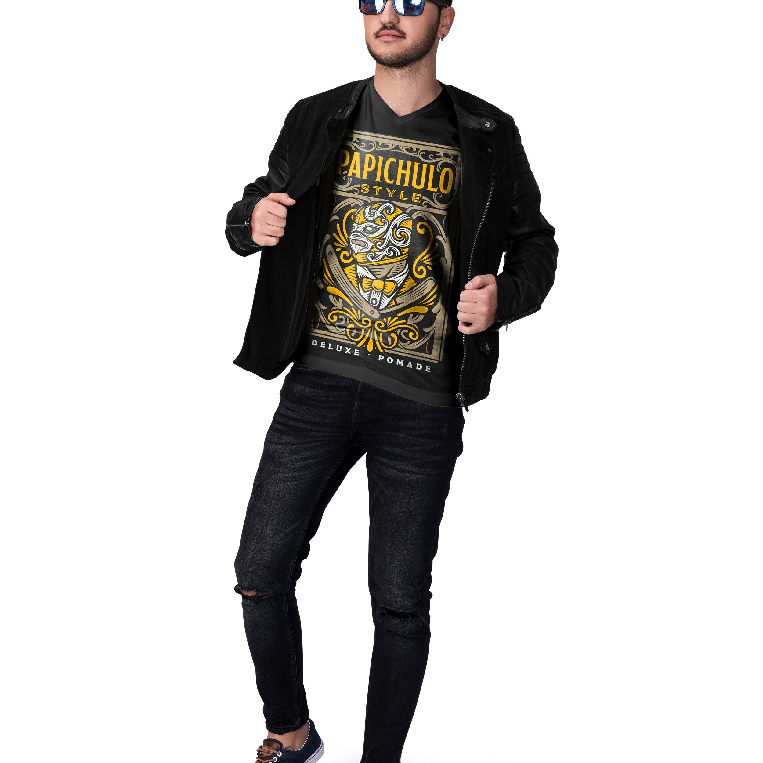 T-Shirt Design 4 By Nacho Santana - Papichulo Style