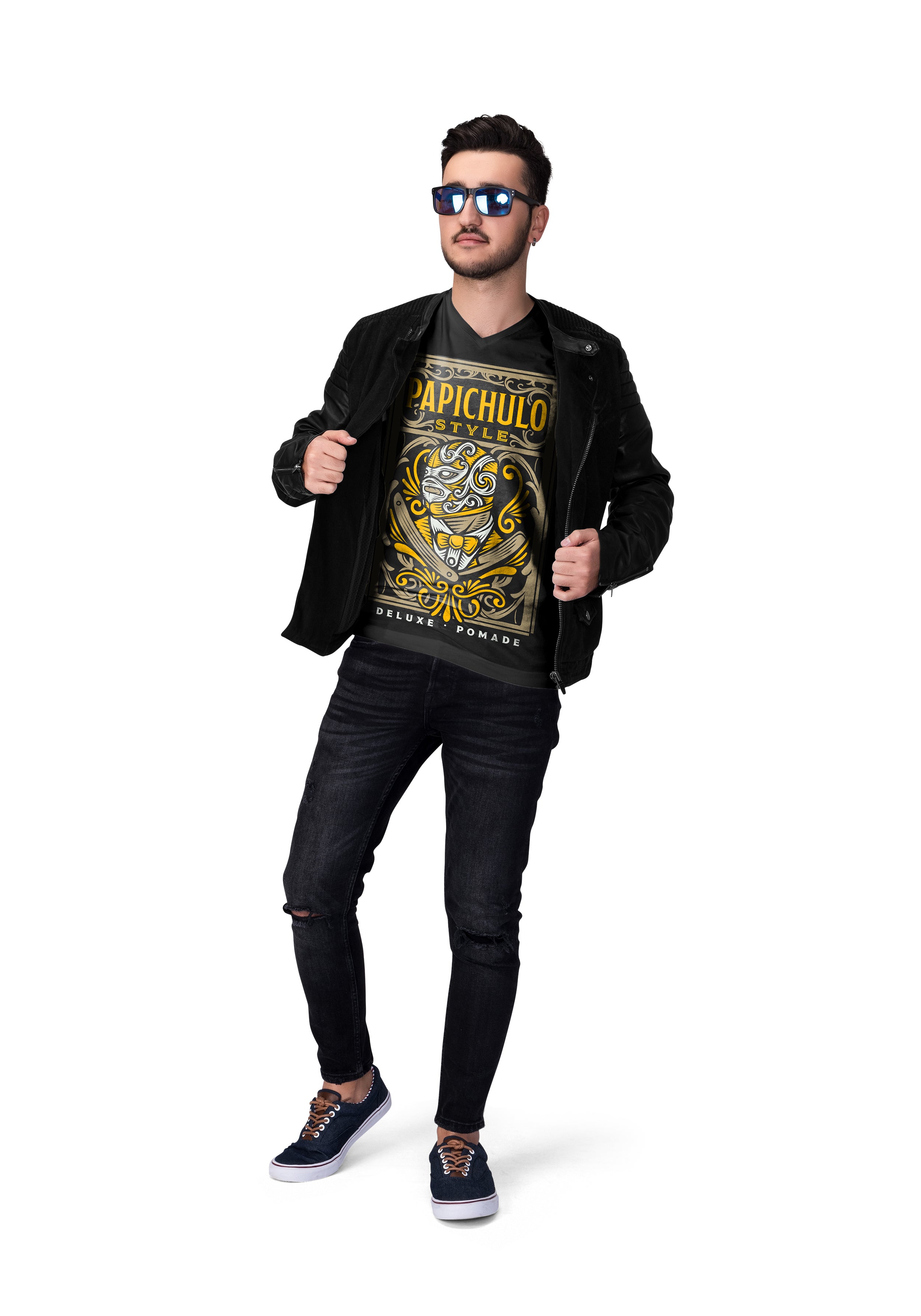 T-Shirt Design 4 By Nacho Santana - Papichulo Style