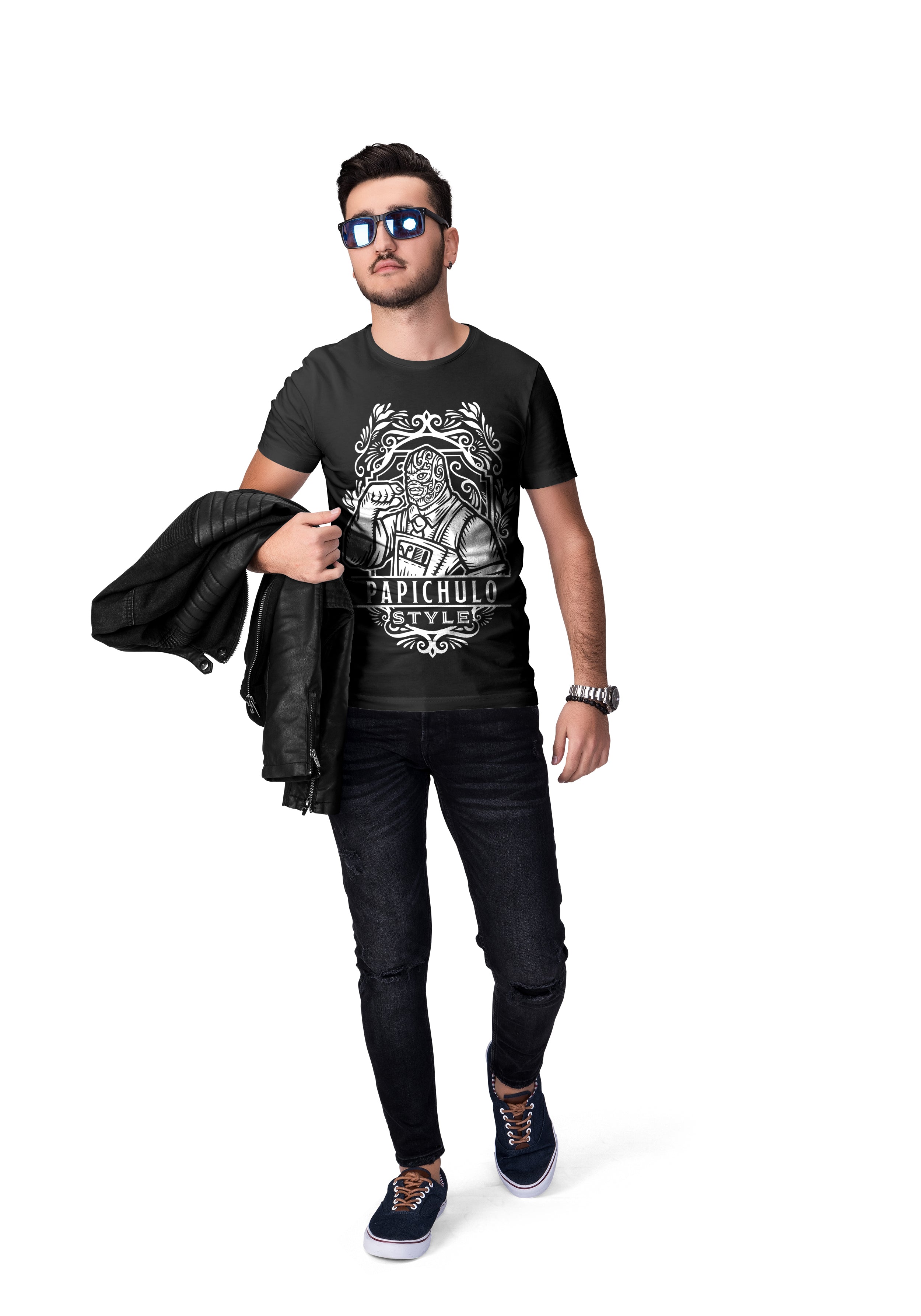 T-Shirt Design 5 By Nacho Santana - Papichulo Style